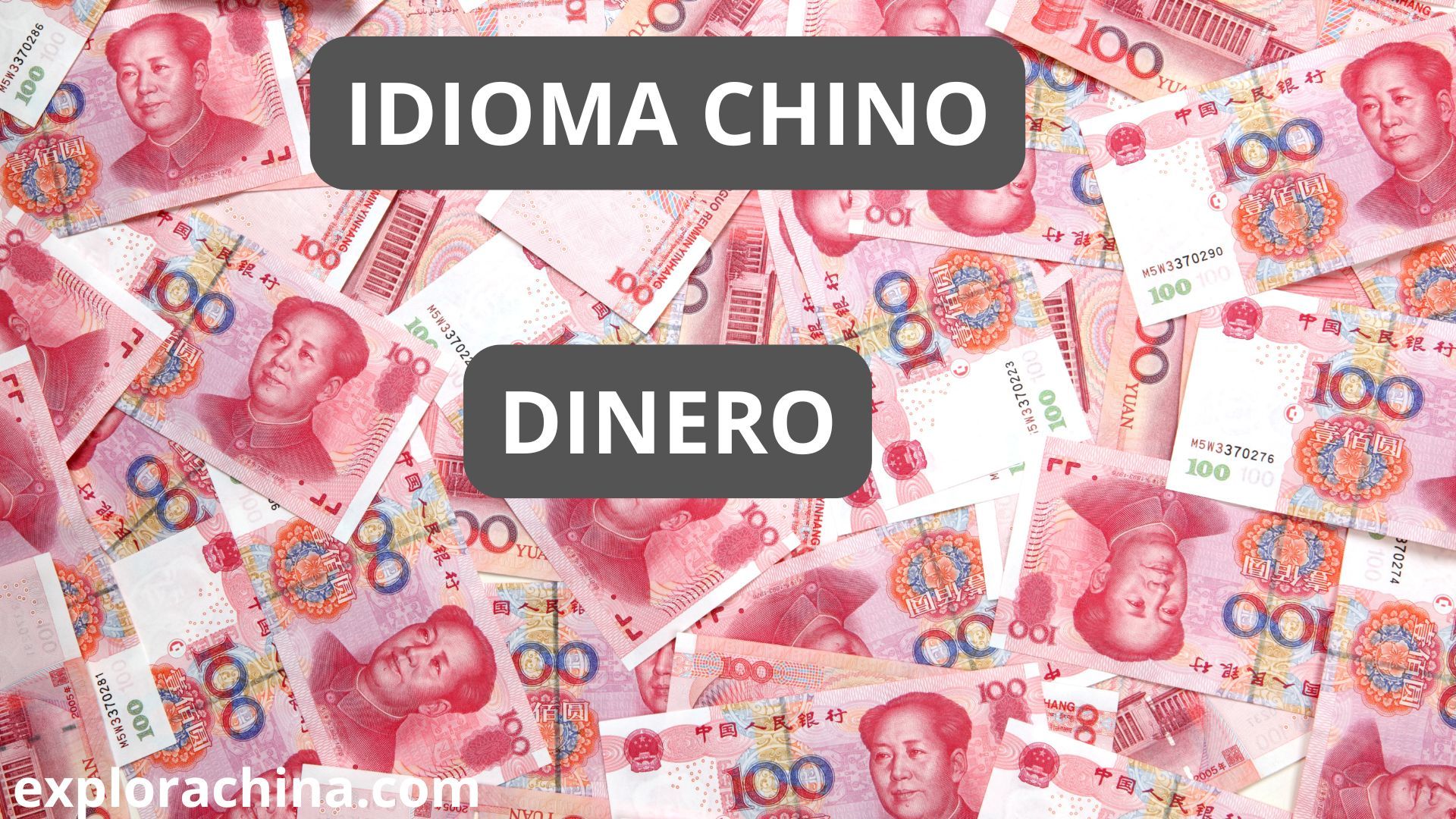 DINERO EN CHINO